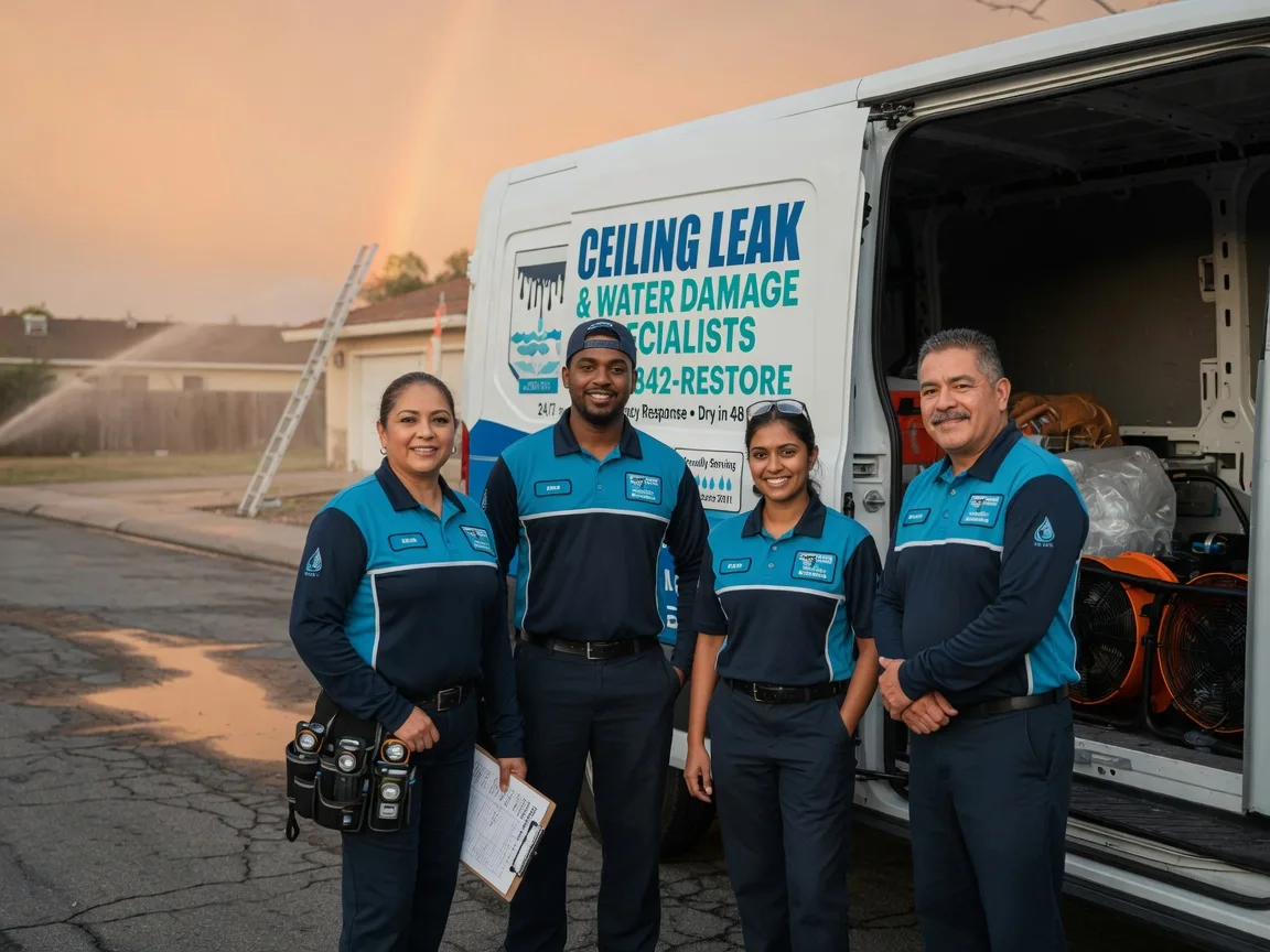 Ceiling Leak Cleanup company in Arlington, OH