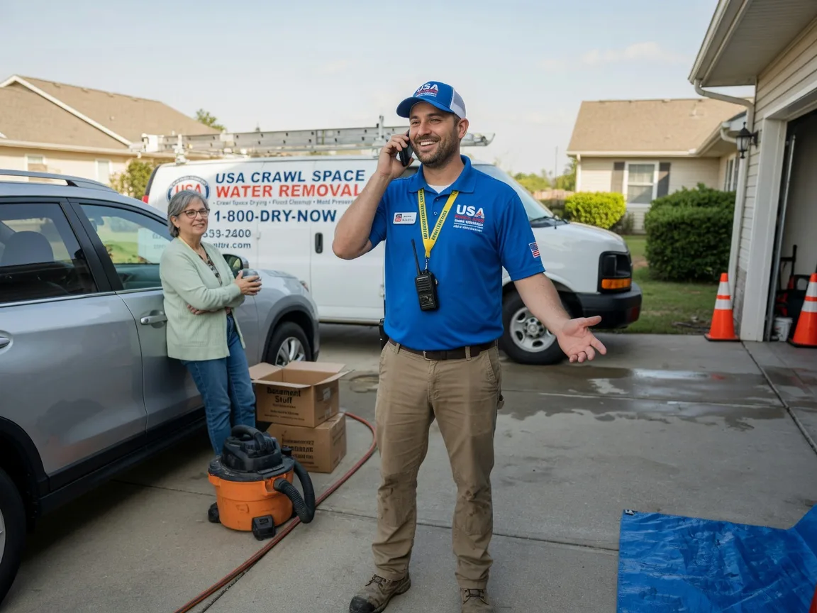 Crawl Space Water Removal Arlington, OH FAQs
